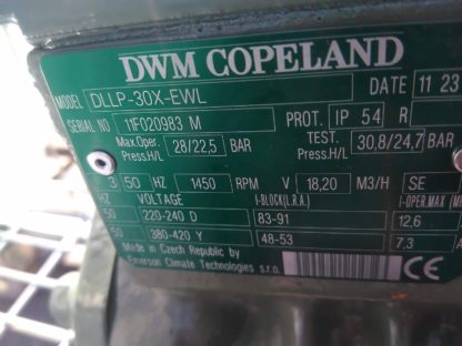 Kompressor DWM Copeland DLLP-30X-EWL - Image 2