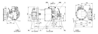 Kruvikompressor Bitzer  HSN7461-70 - Image 2