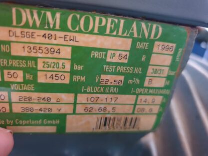 Kompressor Copeland DLSGE-401 - Image 2