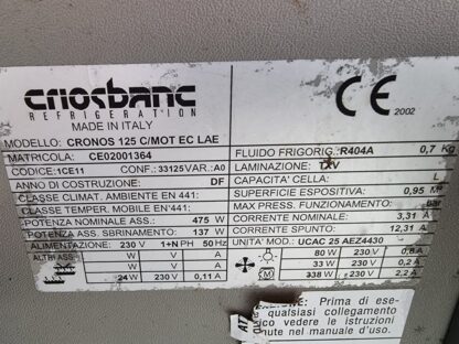 Külmvitriin Cronos 125 C/MOT - Image 3