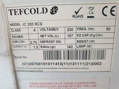 Sügavkülmik Tefcold IC200SCE - Image 3