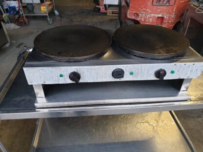 Pannkoogiküpasetusplaat Crepp Doppia ×2 400V