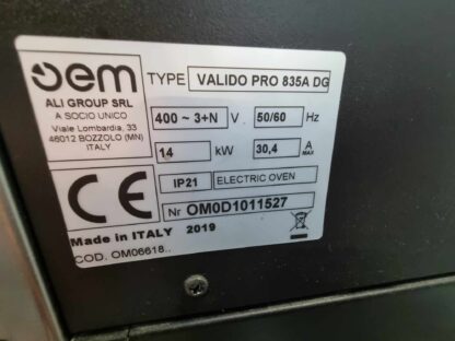 Pizzaahi OEM VALIDO PRO 835A DG - Image 2