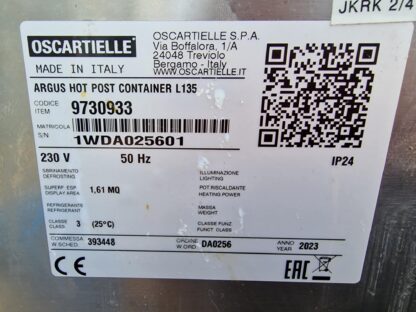 Praktiliselt uus kuumvitriin Oscaritelle Argus Hot Post Container L 135   2023 a.mudel - Image 7