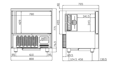 Kiirjahutuskapp Desmon  GBC-5G - Image 4