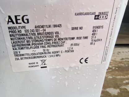 Sügavkülmkirst AEG AHB34011LW - Image 3