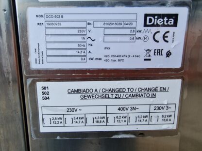 Nõudepesumasin Concept DCO-502 B, 230V Multip - Image 3