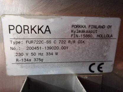 RST Roostevaba külmkapp Porkka Future C-722 S/S - Image 2