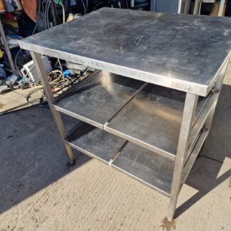 RST Roostevaba laud Dieta alusriiuliga 840×650×900