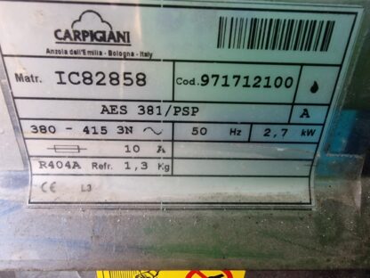 Pehme jäätisemasin CARPIGIANI AES 381 PSP - Image 2