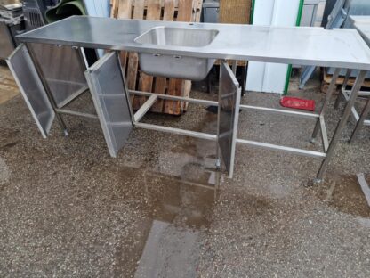 RST Roostevab laud koos kappide ja valamuga 230×650×900 - Image 3