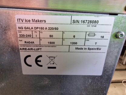 Jääkuubikumasin ITV NG GALA DP150 A - Image 2