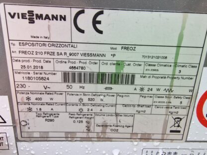 Sügavkülmvann Viessmann Froz 210 FRZE  SA R - Image 3