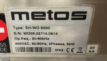 Induktsioonwok Metos SH/WO5000 - Image 3