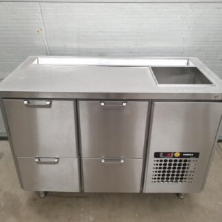 Baarmeni külmtöölaud jäärenniga  Porkka B2S-2-2-C