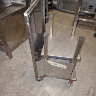 RST Roostevaba Robot Coupe aluslaud ratastel 500×420