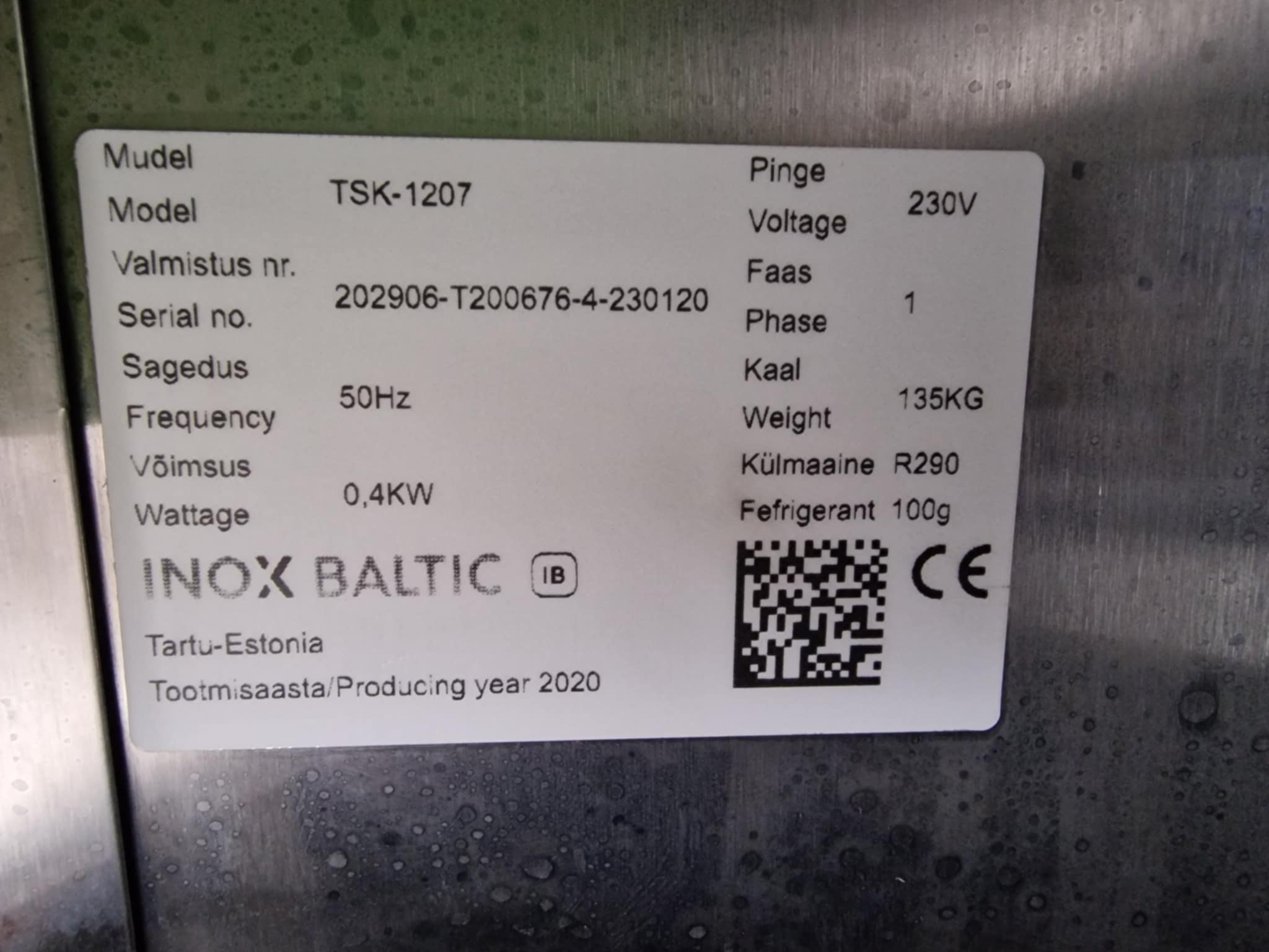 Külmlaud 7 sahtliga TSK-1207   NB! Nagu uus! - Image 6