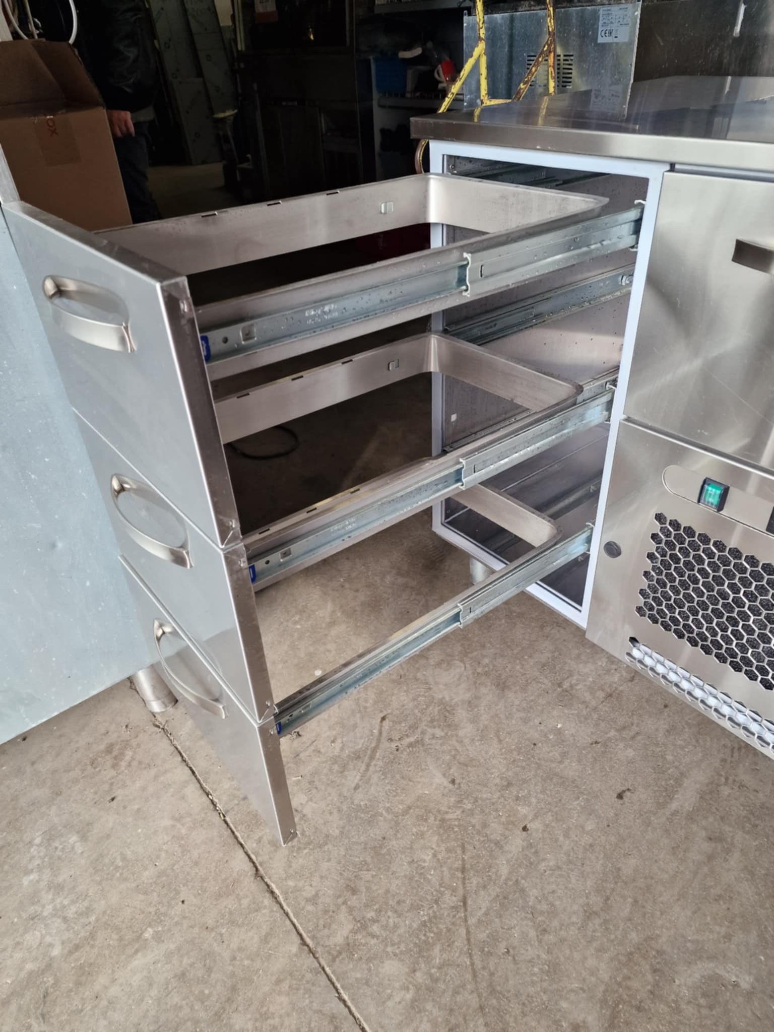 Külmlaud 7 sahtliga TSK-1207   NB! Nagu uus! - Image 7