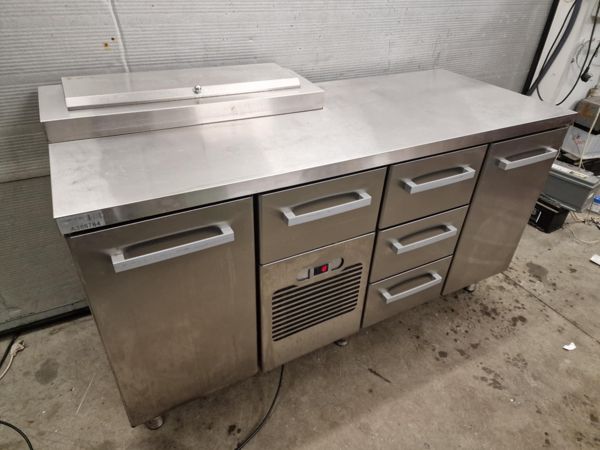 Külmtöölaud/pizza külmtöölaud Metos Classic ST  1600×650×900   2020 a. mudel - Image 7
