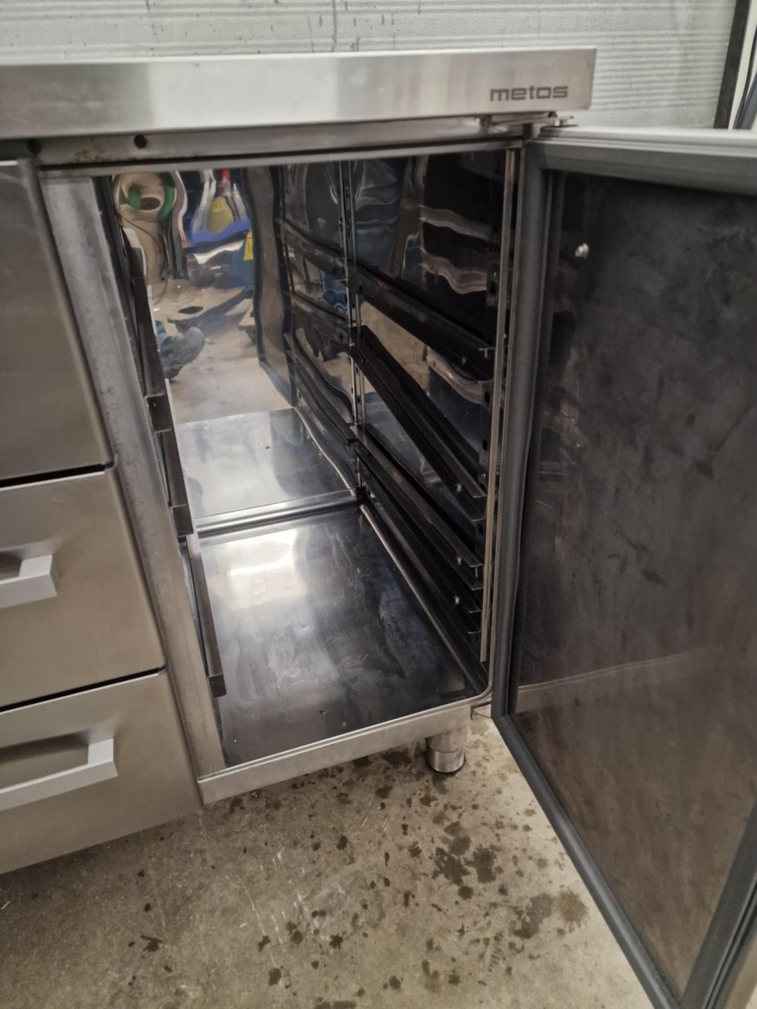 Külmtöölaud/pizza külmtöölaud Metos Classic ST  1600×650×900   2020 a. mudel - Image 8