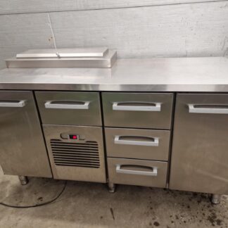 Külmtöölaud/pizza külmtöölaud Metos Classic ST  1600×650×900   2020 a. mudel