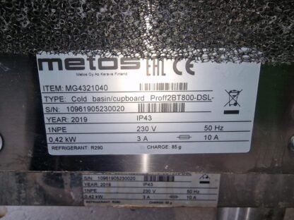 Külmmarmiit/külmsüvend  Metos Proff  2BT800-DSL  2019a.mudel - Image 2