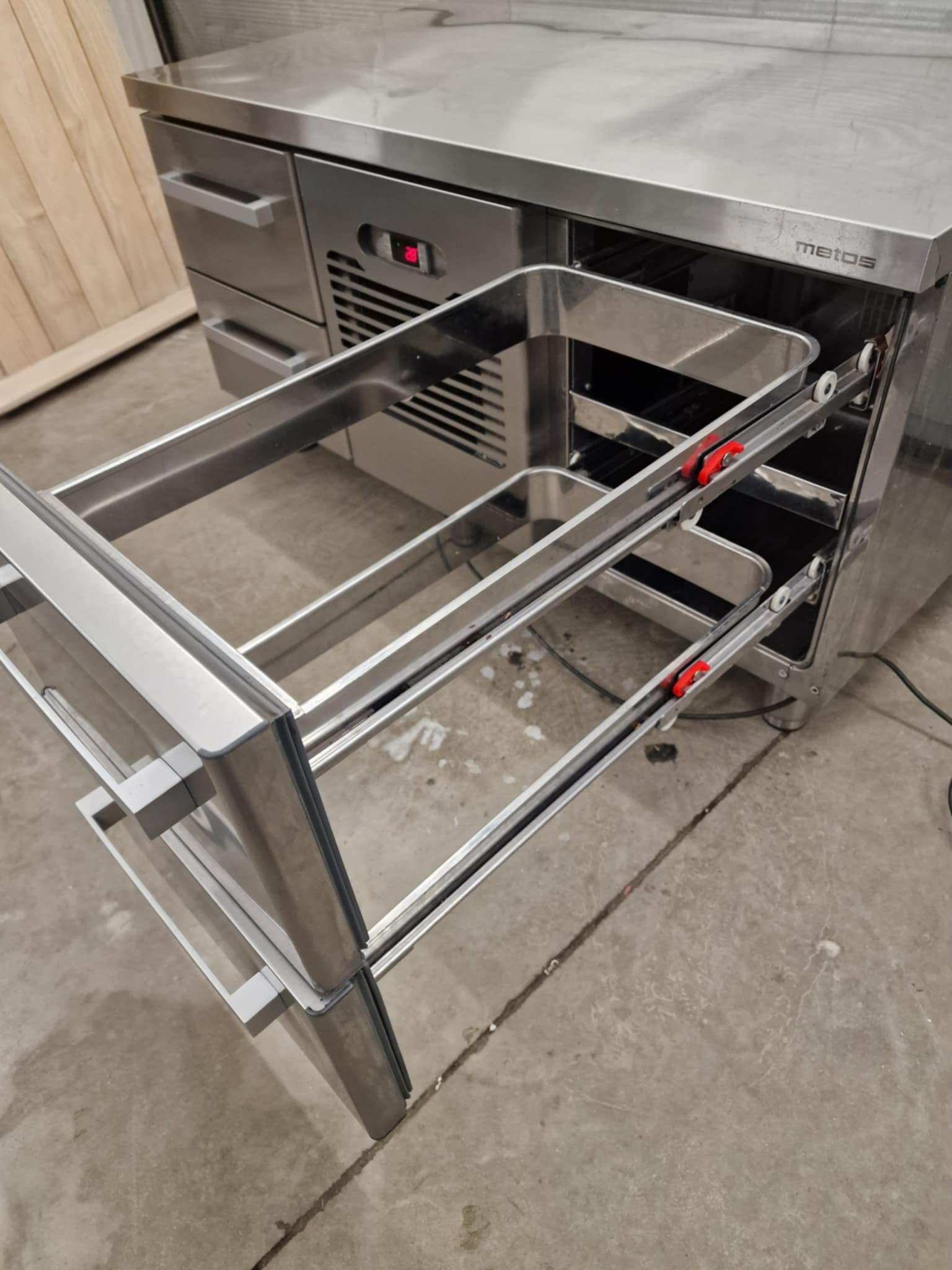 Grillkülmtöölaud Metos Classic GR1200-GN2L-ML-GN2L - Image 4