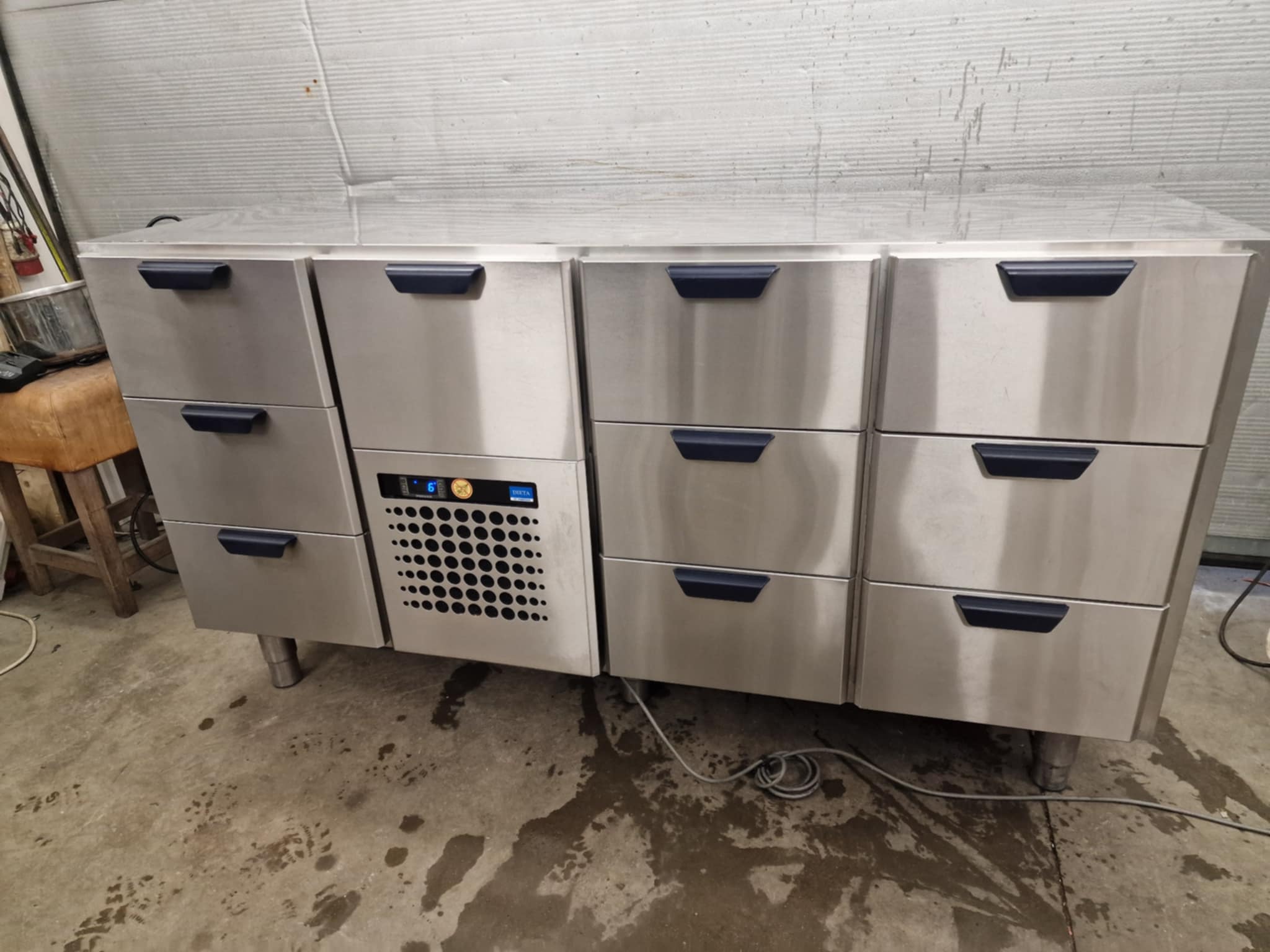 Külmtöölaud letialune Porkka D-CLGNH-3-CD-3-3