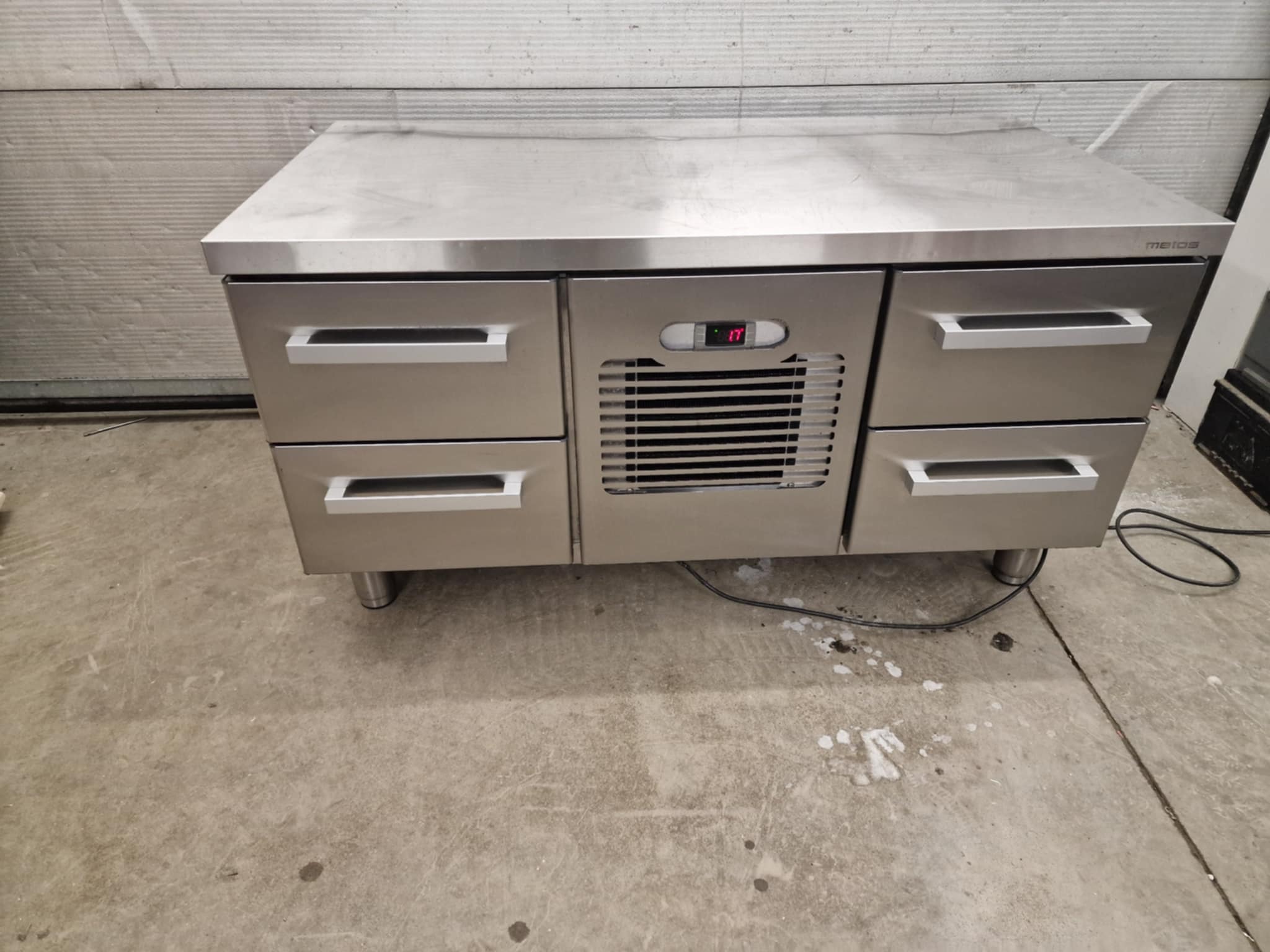 Grillkülmtöölaud Metos Classic GR1200-GN2L-ML-GN2L