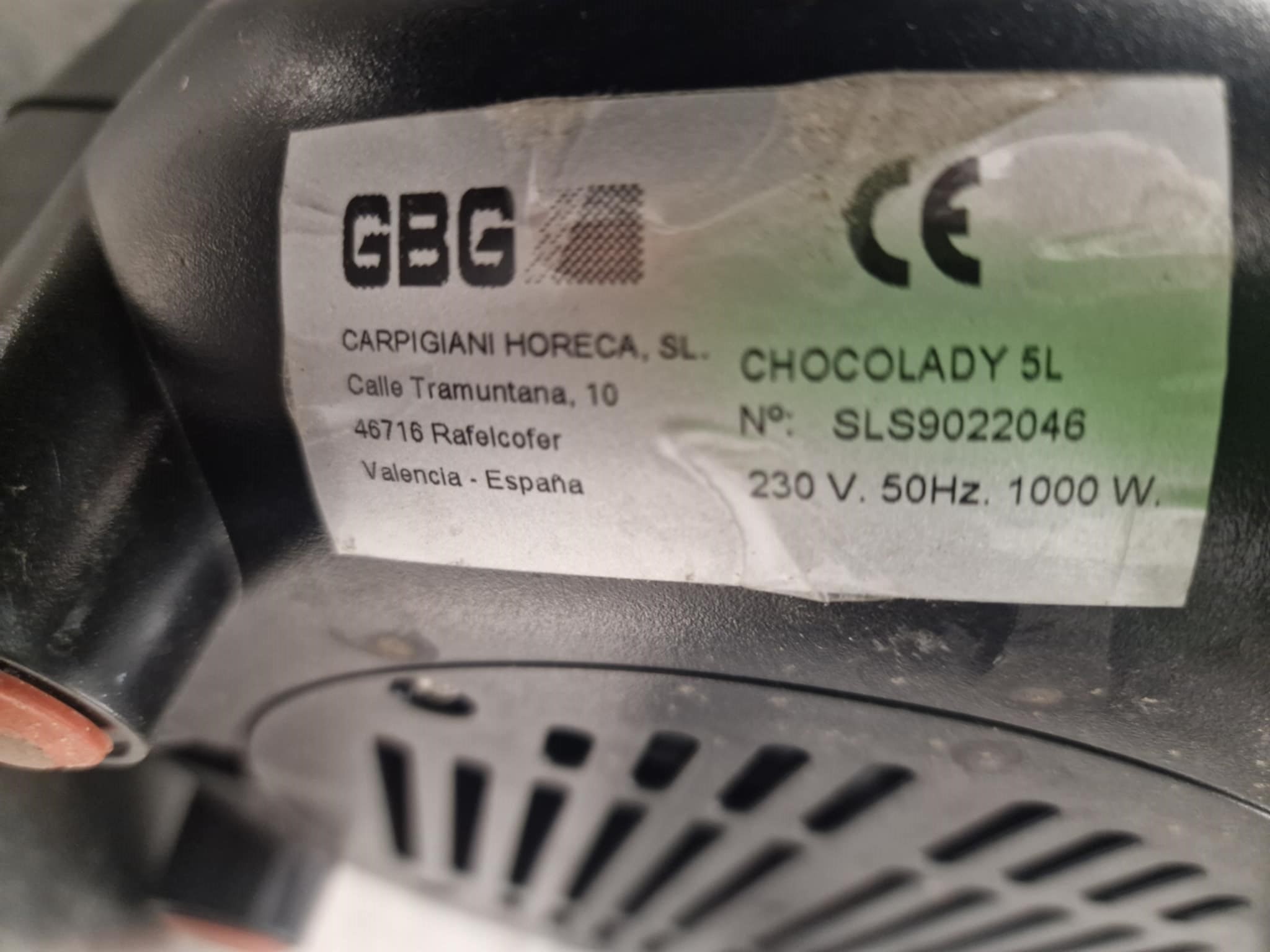 Šokolaadi kuumutus/väljastusseade Chocolady CL 5 - Image 5