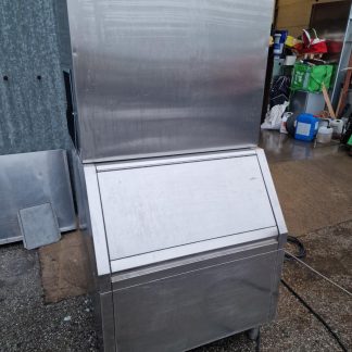 Jääkuubikumasin BREMA Metos C150A-Q + jääbunker Metos BIN T-180