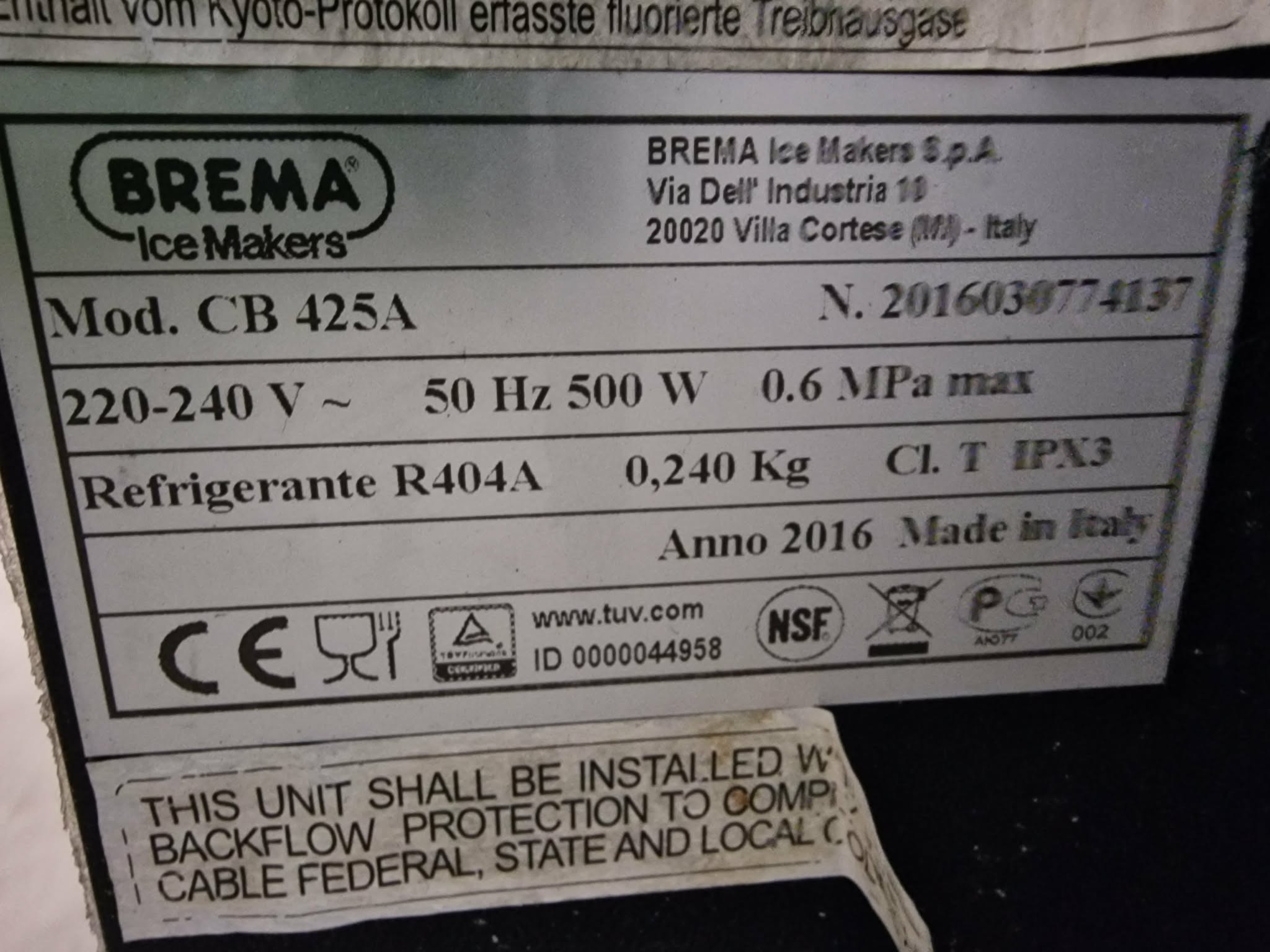 Jääkuubikumasin Brema CB425A - Image 3