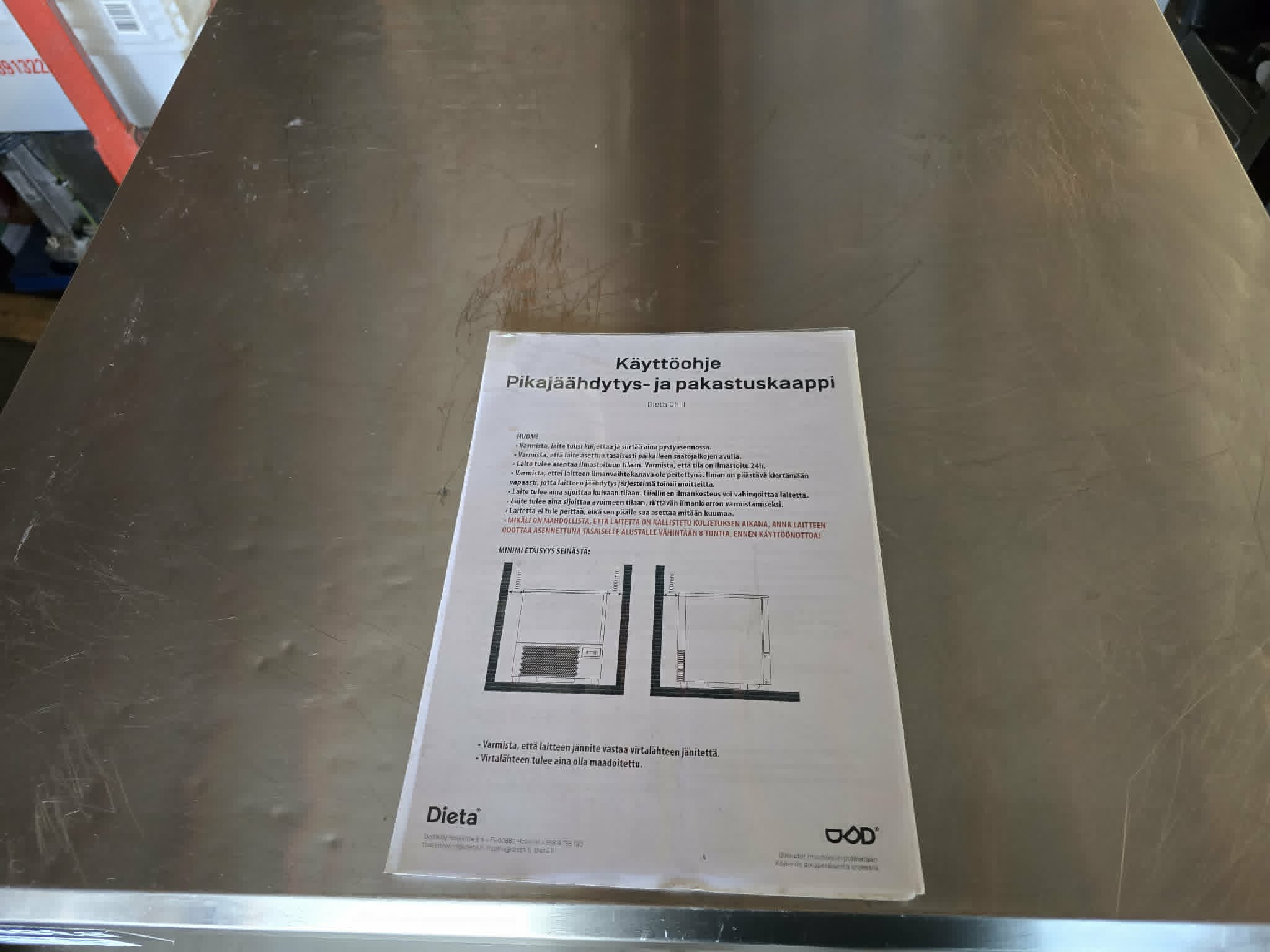 Kiirjahutus/kiirkülmutuskapp Tecnodom ATT05 2021a.mudel - Pilt 4