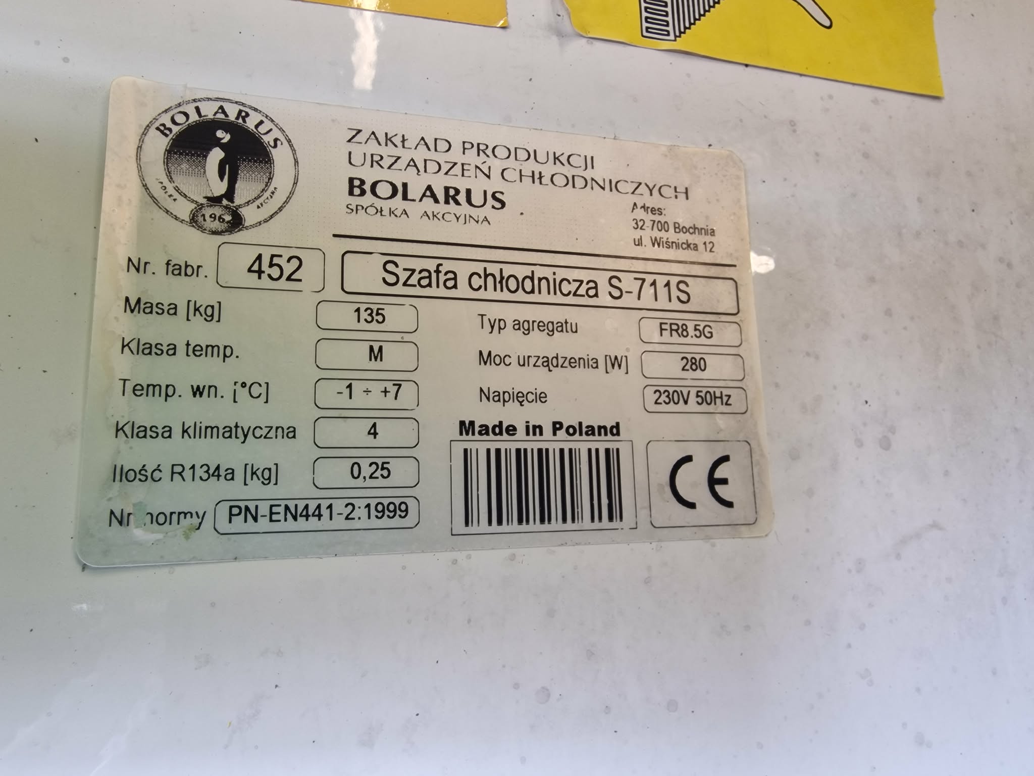 Külmkapp Bolarus S-711S - Image 2