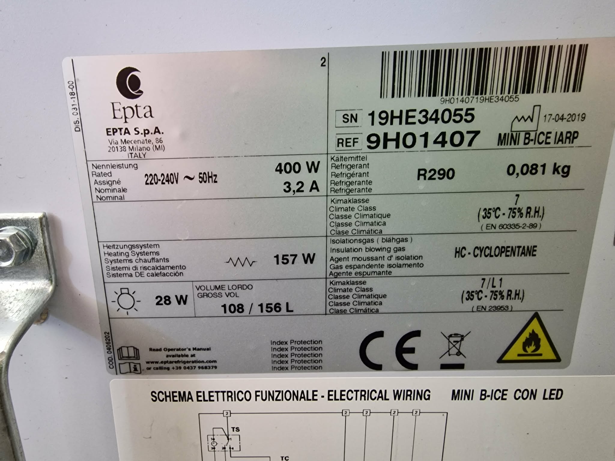 Sügavkülmvann MINI B-ICE IARP - Image 9