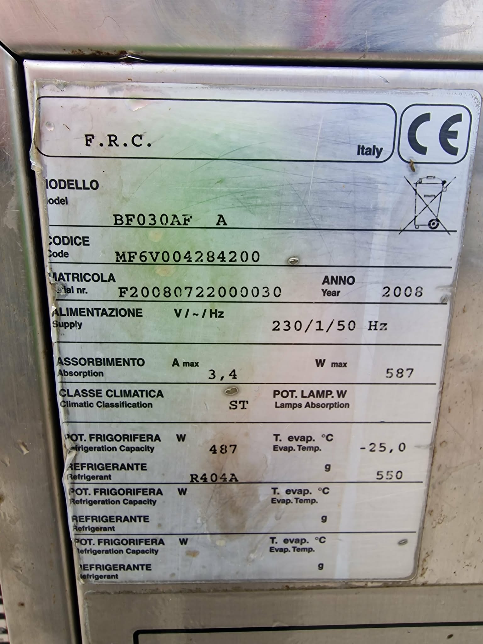 Kiirjahutuskapp Metos BF030AF - Image 5