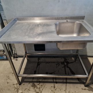 RST Roostevaba laud koos suure valamuga 1200×700×900