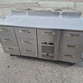 Külmlaud / Toidusahtlikapp Inox IB68  1600×700×900