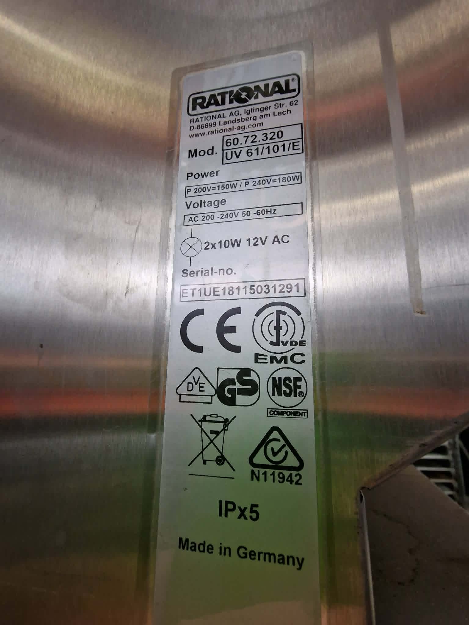 Combiahi Metos Rational MCMP 101 koos Rational kubuga UV 61/101E - Image 7