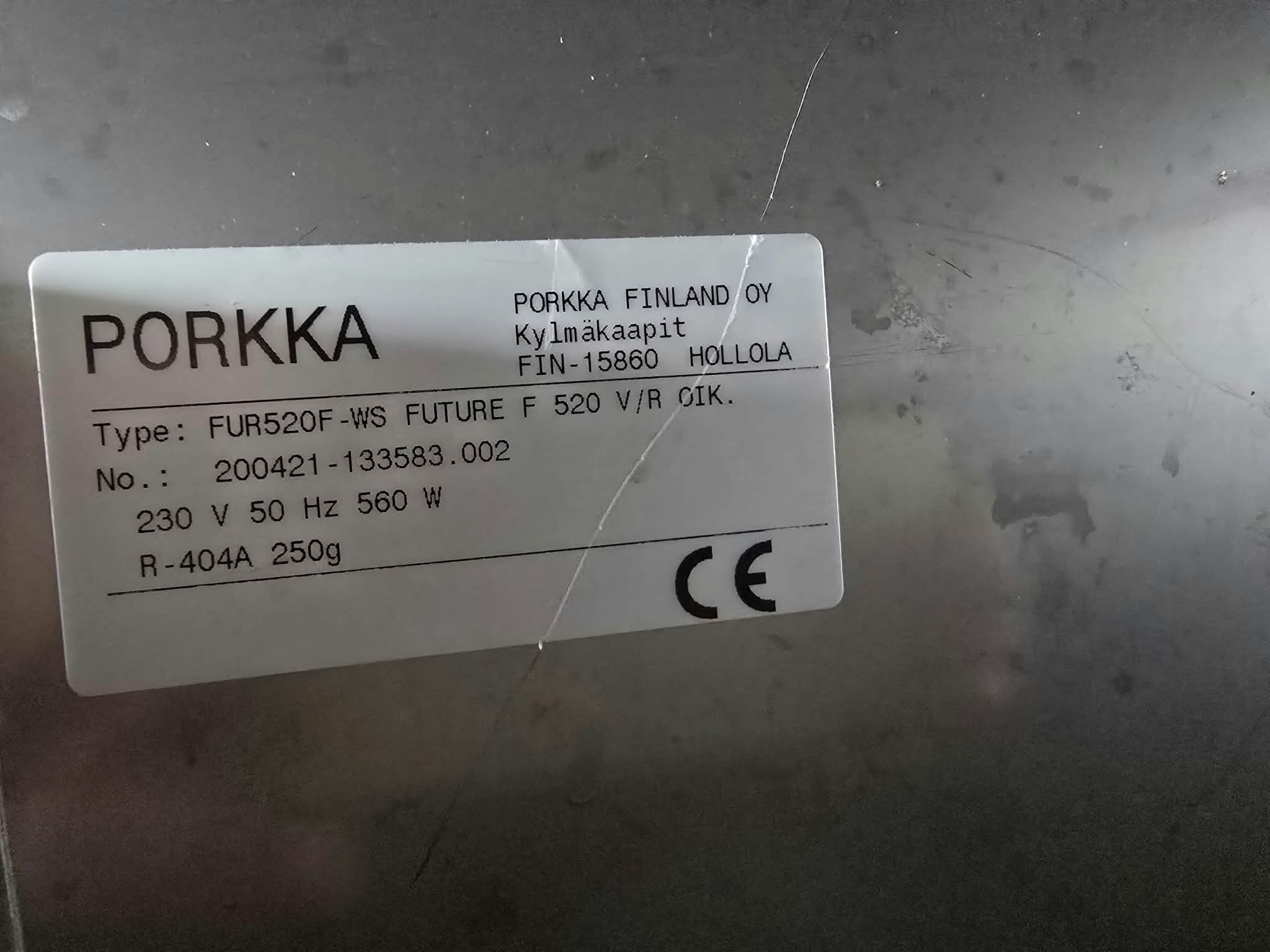 Sügavkülmkapp Porkka Future F 520 V/R OIK. - Pilt 3